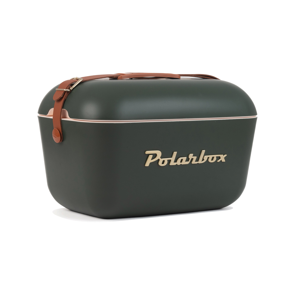 Glacière promotionnelle 20 L style vintage Polarbox Original Vert 